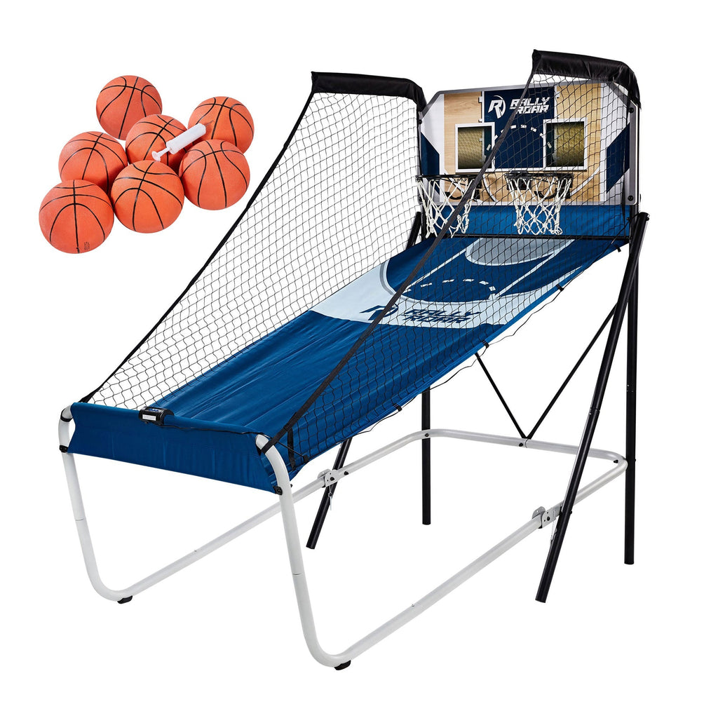 Lancaster Gaming Company Rally and Roar Premium Home Dual Shot Basketball Game-*SportingGoods | Athletics | Basketball | Basketball Training Aids-Grease Monkey Garage