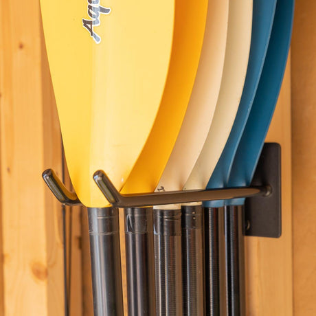 Laurel Lake Paddle Storage Wall Hook | Holds 6 Paddles-Wall Mounted-Grease Monkey Garage