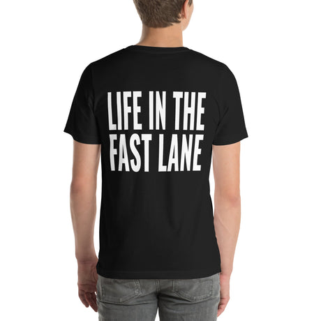 Life in the Fast Lane Unisex T-Shirt-Grease Monkey Garage