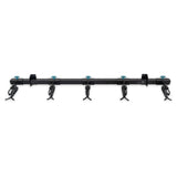 Lone Peak Ski Rack | Adjustable Wall Storage System | Holds 5 Pairs of Skis-Wall Mounted-Grease Monkey Garage