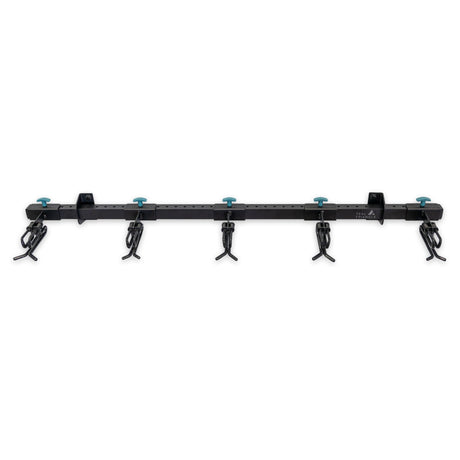 Lone Peak Ski Rack | Adjustable Wall Storage System | Holds 5 Pairs of Skis-Wall Mounted-Grease Monkey Garage