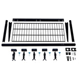 Lone Peak Ski + Shelf | Adjustable Wall Storage System | Holds 5 Pairs of Skis-Wall Mounted-Grease Monkey Garage
