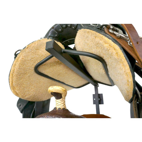 Loudoun English & Western Horse Saddle Storage Rack-Wall Mounted-Grease Monkey Garage