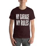 My Garage My Rules Unisex T-Shirt-Grease Monkey Garage