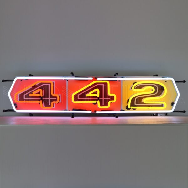 Oldsmobile 442 Neon Sign-Neon Signs-Grease Monkey Garage