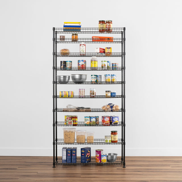 Pantry Rack (10-Tier)-Wire Shelving-Grease Monkey Garage