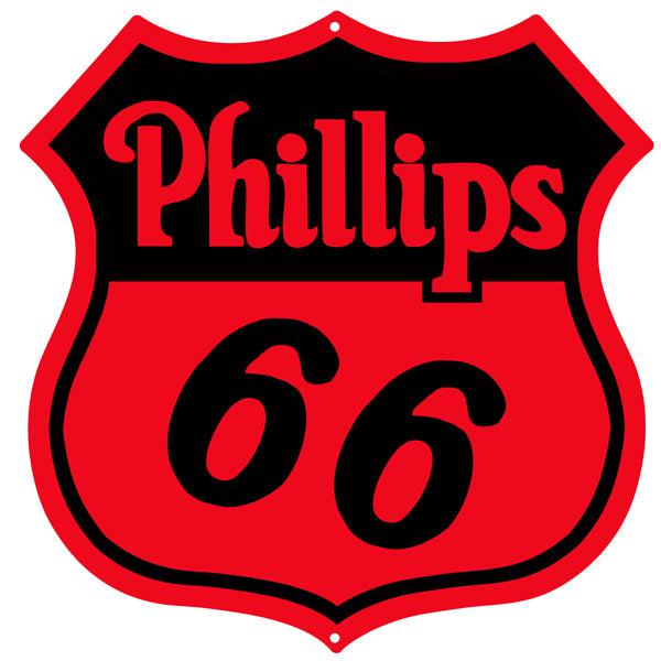 Phillips 66 Metal Sign-Metal Signs-Grease Monkey Garage