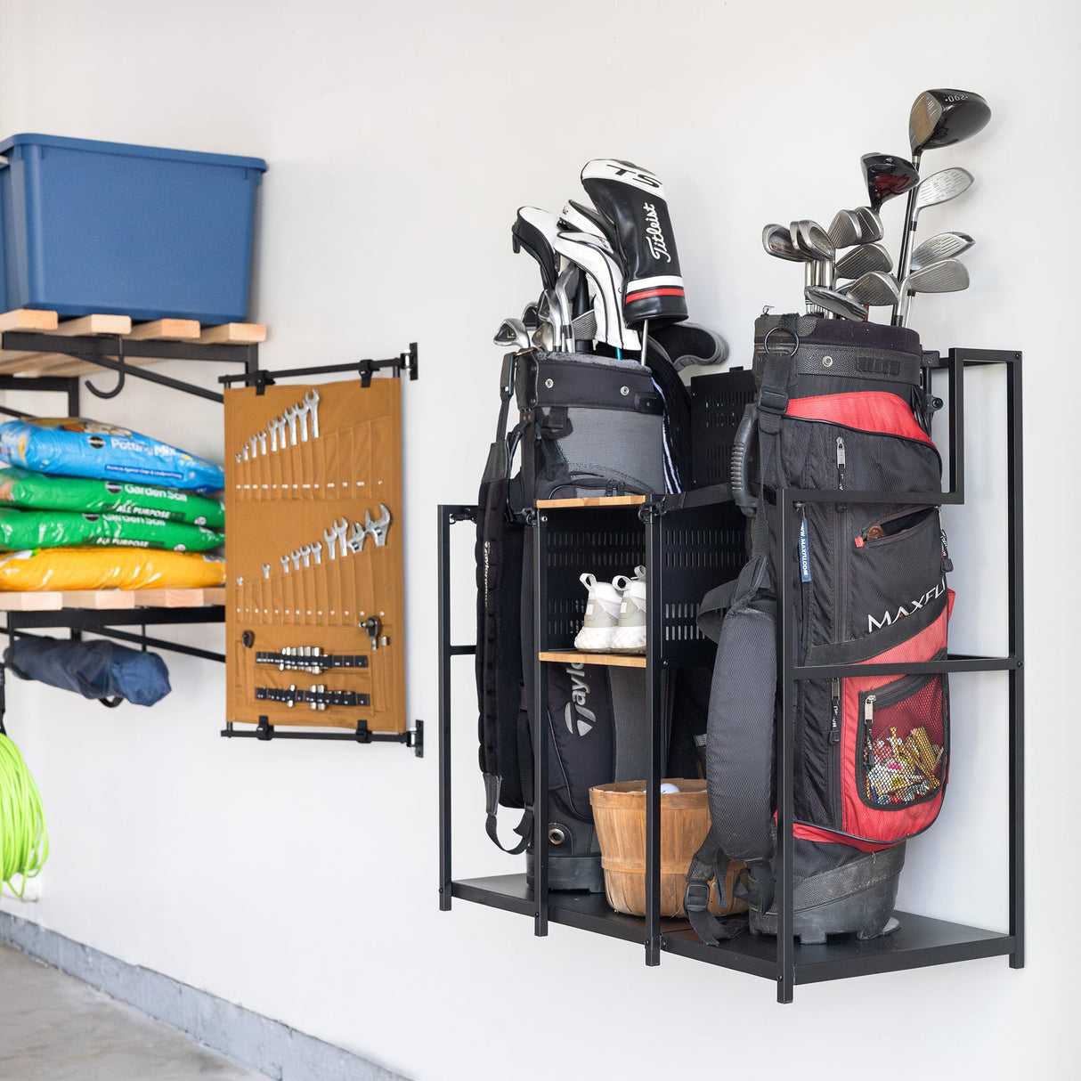 Pinehurst Golf Wall Mount | Double-Wall Mounted-Grease Monkey Garage