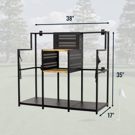 Pinehurst Golf Wall Mount | Double-Wall Mounted-Grease Monkey Garage