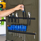 Pivot Panel Tool Organizer | High Pine Green-Wall Mounted-Grease Monkey Garage