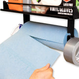 Quick Clean Paper Towel Holder and Wall Shelf-Wall Mounted-Grease Monkey Garage