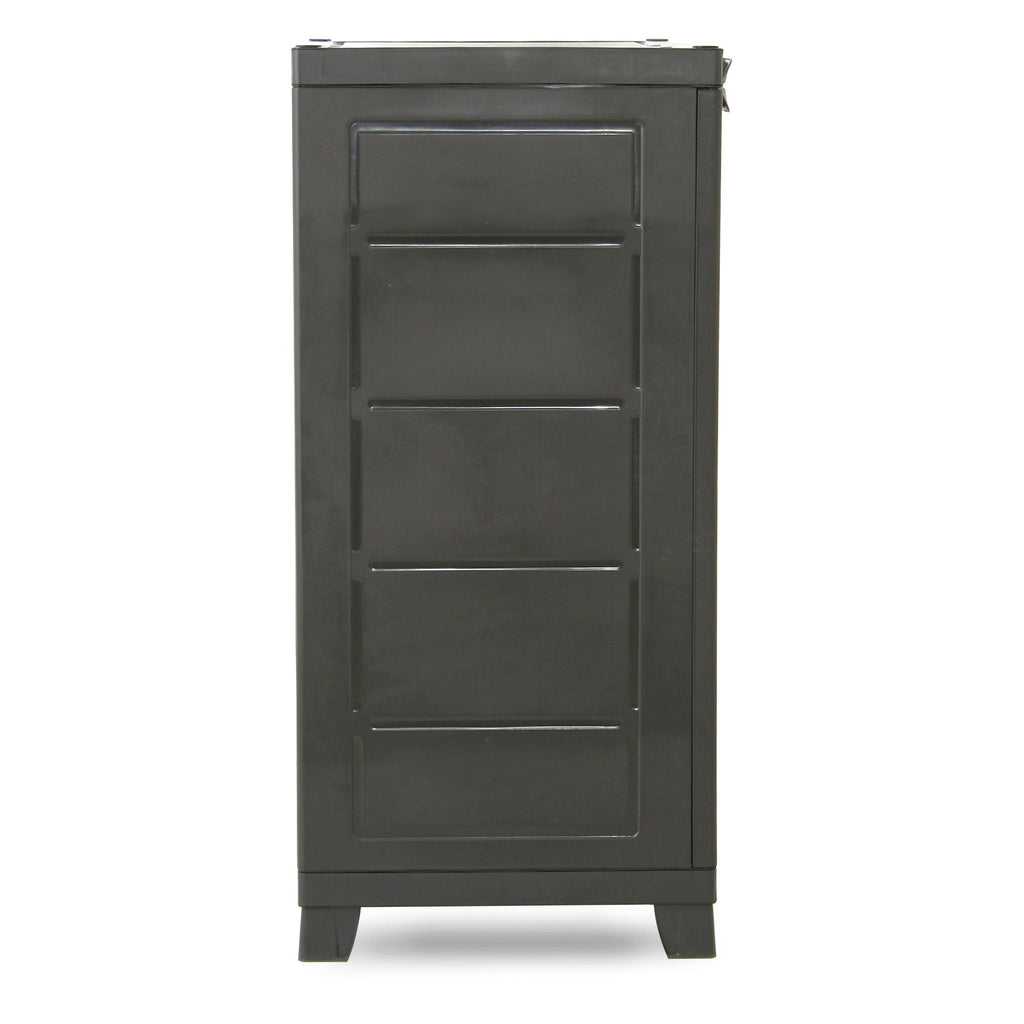 RAM Quality Products ELITE Adjustable 2 Shelf Storage Utility Cabinet, Dark Gray-Furniture | Cabinets & Storage | Storage Cabinets & Lockers-Grease Monkey Garage