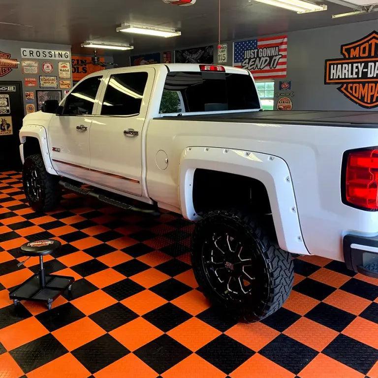 RaceDeck Diamond™ 12" x 12" Flooring Tiles-Garage Flooring-Grease Monkey Garage