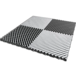RaceDeck Free-Flow® XLC 18" x 18" Flooring Tiles-Garage Flooring-Grease Monkey Garage