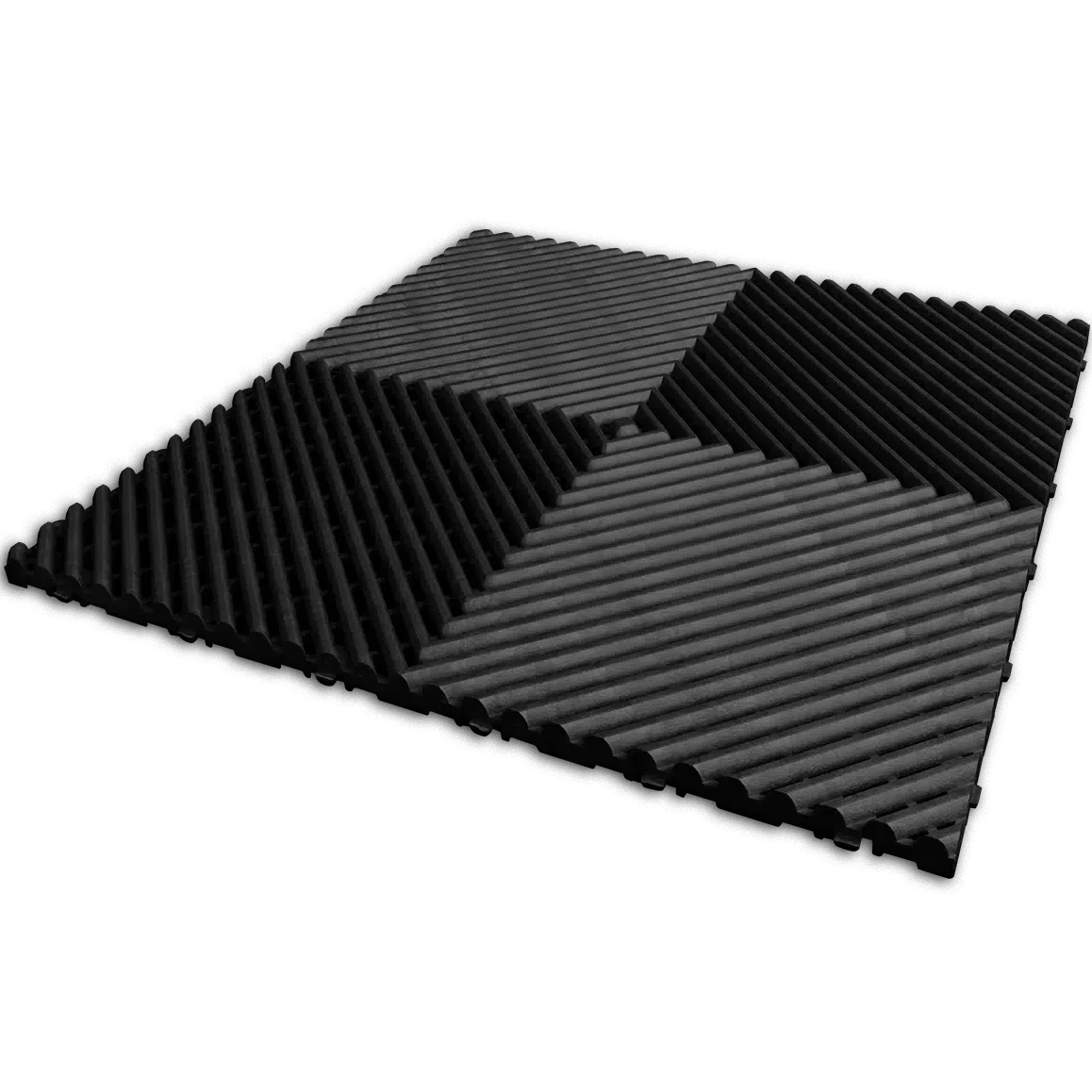 RaceDeck Free-Flow® XLC 18" x 18" Flooring Tiles-Garage Flooring-Grease Monkey Garage