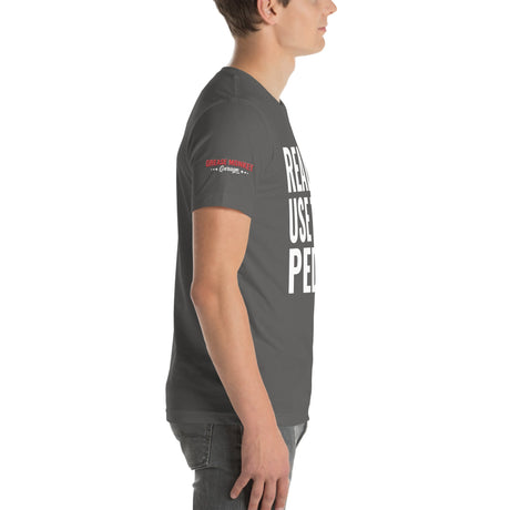 Real Men Use Three Pedals Unisex T-Shirt-Grease Monkey Garage