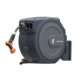 Retractable Garden Hose Reel-1/2in-100ft-Retractable Garden Hose Reel-Grease Monkey Garage