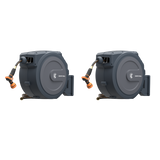 Retractable Garden Hose Reel-1/2in-78ft-Retractable Garden Hose Reel-Grease Monkey Garage