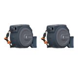 Retractable Garden Hose Reel-1/2in-78ft-Retractable Garden Hose Reel-Grease Monkey Garage