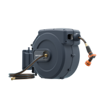 Retractable Garden Hose Reel-5/8 in-115ft-Retractable Garden Hose Reel-Grease Monkey Garage