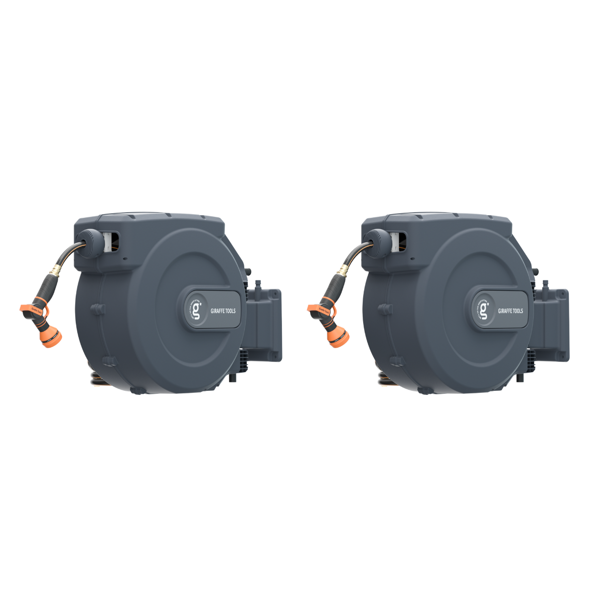 Retractable Garden Hose Reel-5/8 in-115ft-Retractable Garden Hose Reel-Grease Monkey Garage