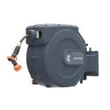 Retractable Garden Hose Reel-5/8 in-115ft-Retractable Garden Hose Reel-Grease Monkey Garage