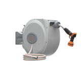Retractable Garden Hose Reel-5/8 in-65ft-Retractable Garden Hose Reel-Grease Monkey Garage