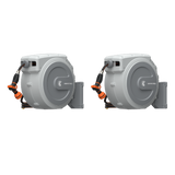 Retractable Garden Hose Reel-5/8in-90ft-Retractable Garden Hose Reel-Grease Monkey Garage