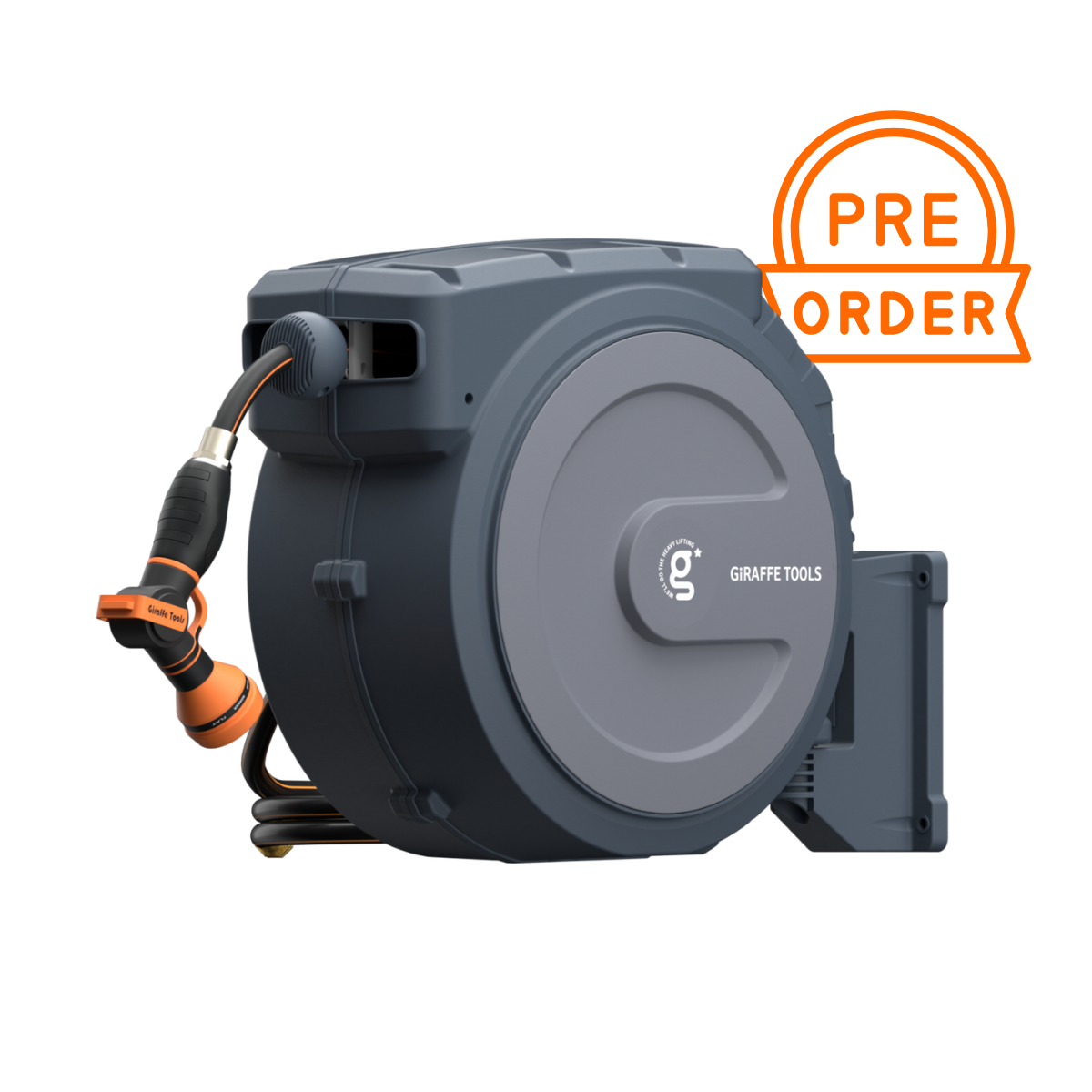 Retractable Garden Hose Reel 65ft-155ft-Retractable Garden Hose Reel-Grease Monkey Garage