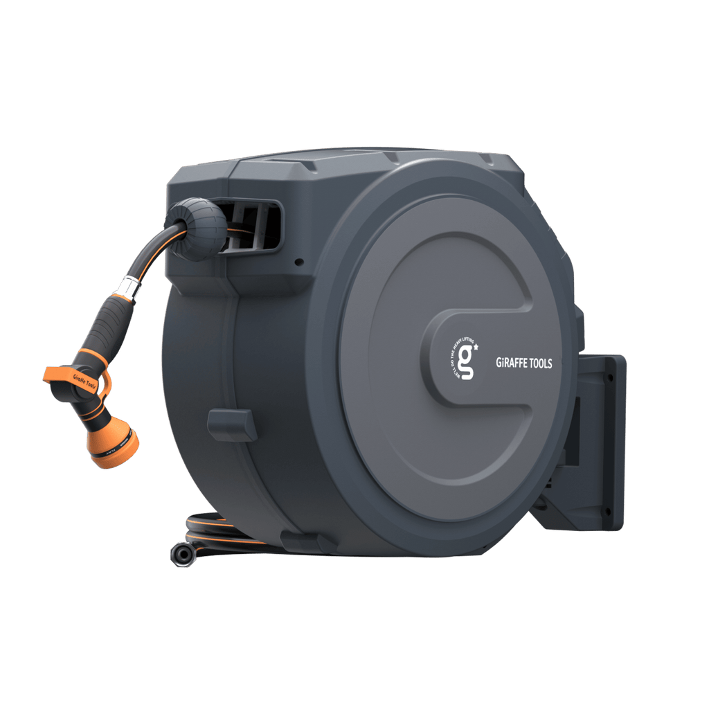Retractable Garden Hose Reel 65ft-155ft-Retractable Garden Hose Reel-Grease Monkey Garage
