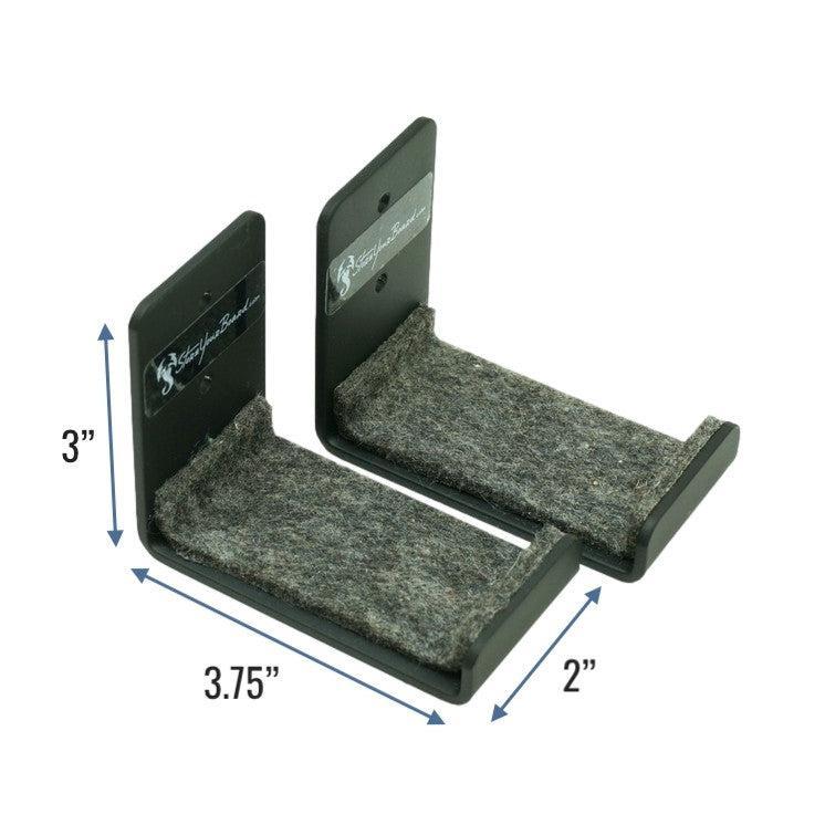 Richmond Minimalist Skateboard Display Rack | Holds 30 lbs-Wall Mounted-Grease Monkey Garage