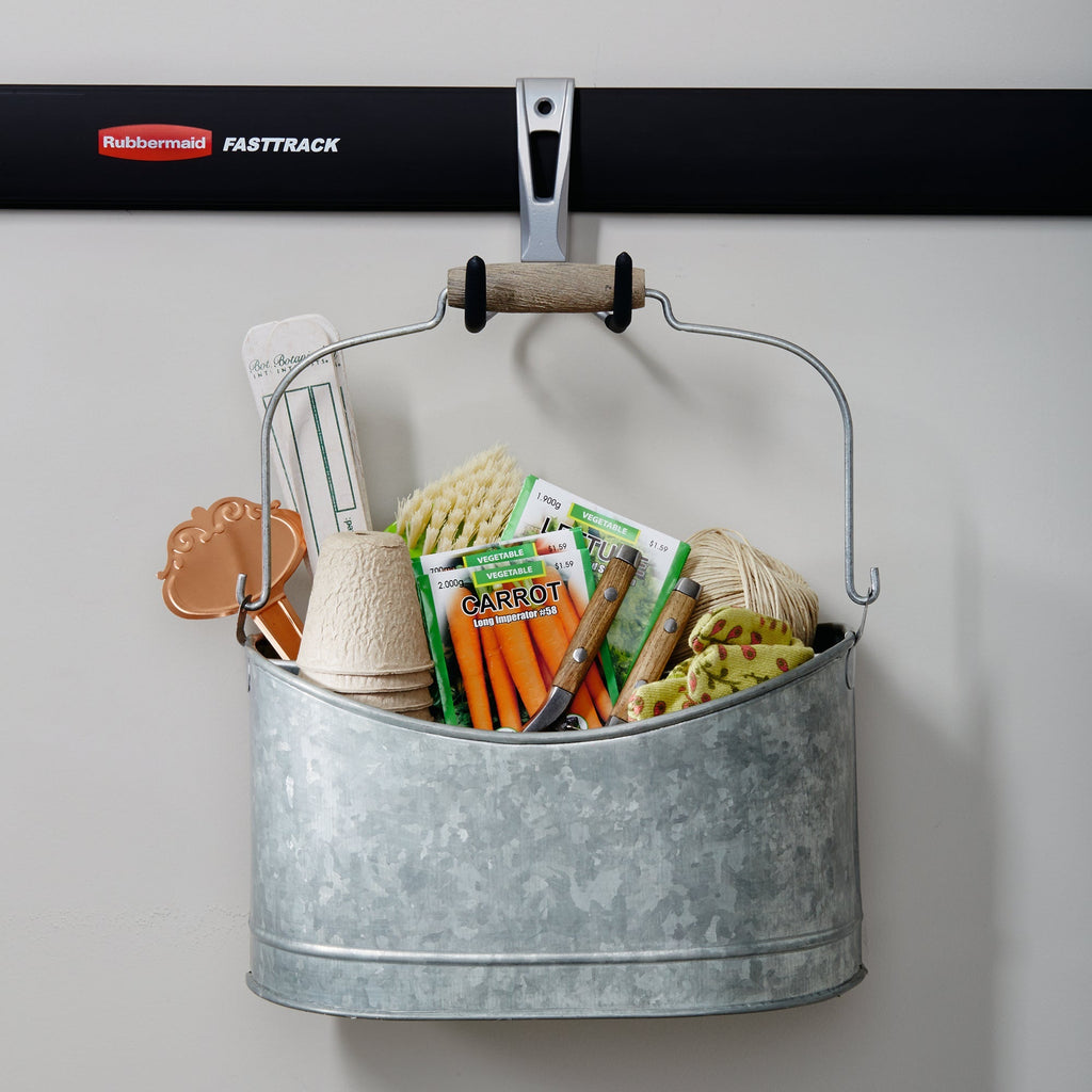 Rubbermaid 1784456 Wall Mounted Rope, Hose, Cooler Garage Storage Utility Hook-*Home&Garden | Household Supplies | Storage & Organization | Storage Hooks & Racks | Utility Hooks-Grease Monkey Garage