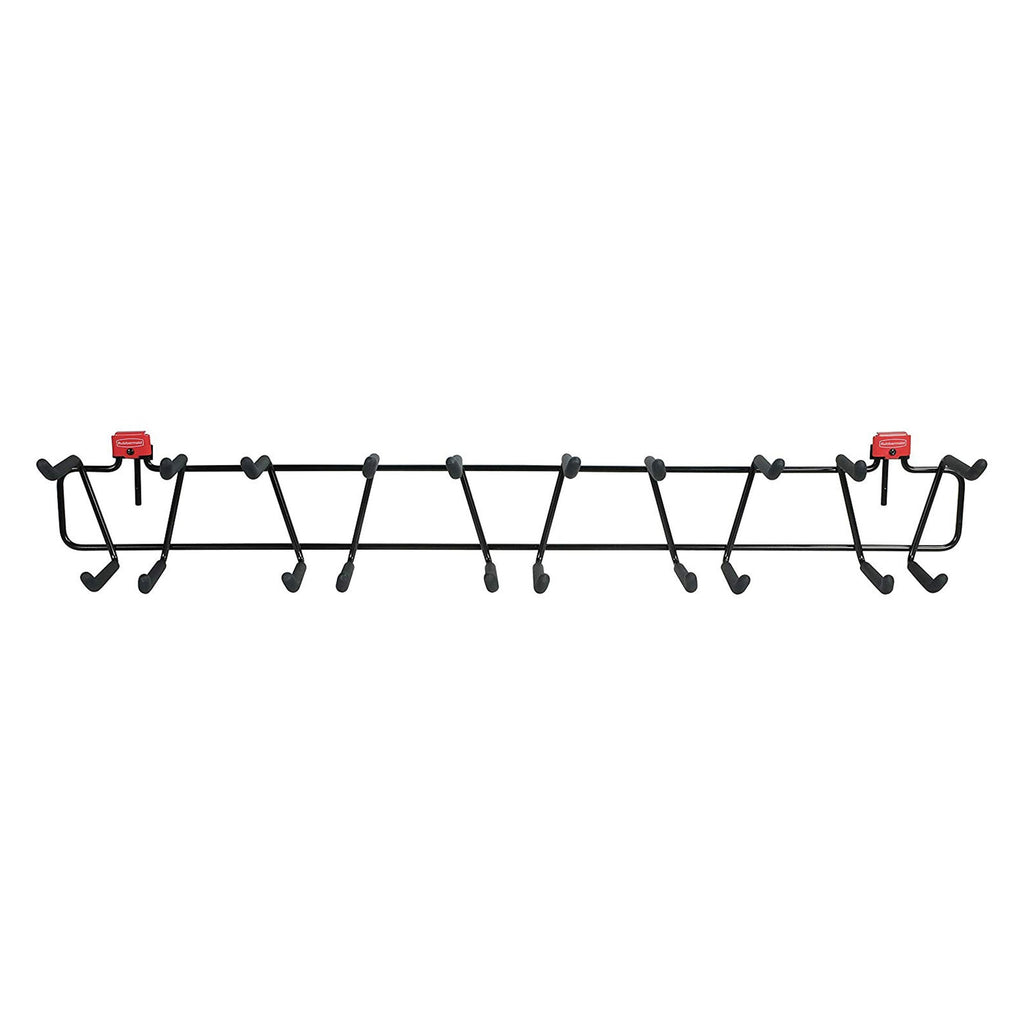 Rubbermaid 34 Inch Heavy Duty Garden Tool and Sports Storage Rack for Sheds-*Hardware | Hardware Accessories | Tool Storage & Organization | Tool Organizer Liners & Inserts-Grease Monkey Garage