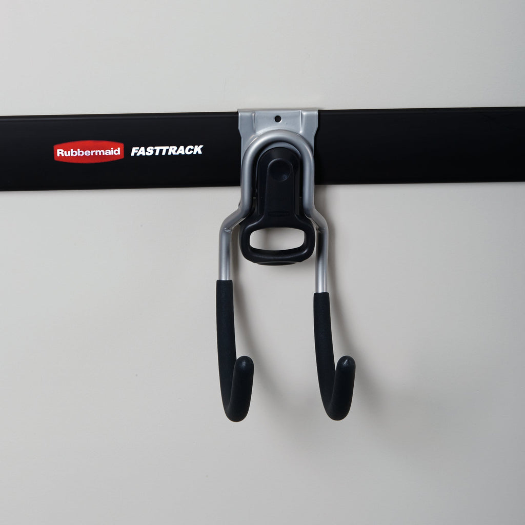 Rubbermaid Fast Track Wall Mounted Garage/Garden Storage Utility Hook (2 Pack)-*Home&Garden | Household Supplies | Storage & Organization | Storage Hooks & Racks | Utility Hooks-Grease Monkey Garage
