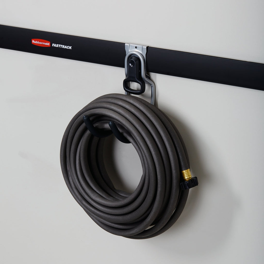 Rubbermaid Fast Track Wall Mounted Garage/Garden Storage Utility Hook (2 Pack)-*Home&Garden | Household Supplies | Storage & Organization | Storage Hooks & Racks | Utility Hooks-Grease Monkey Garage