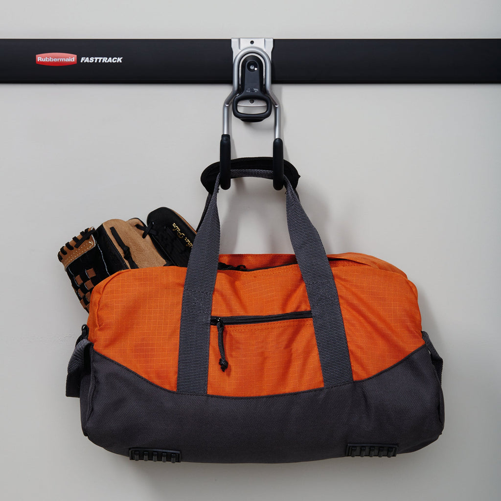 Rubbermaid Fast Track Wall Mounted Garage/Garden Storage Utility Hook (2 Pack)-*Home&Garden | Household Supplies | Storage & Organization | Storage Hooks & Racks | Utility Hooks-Grease Monkey Garage