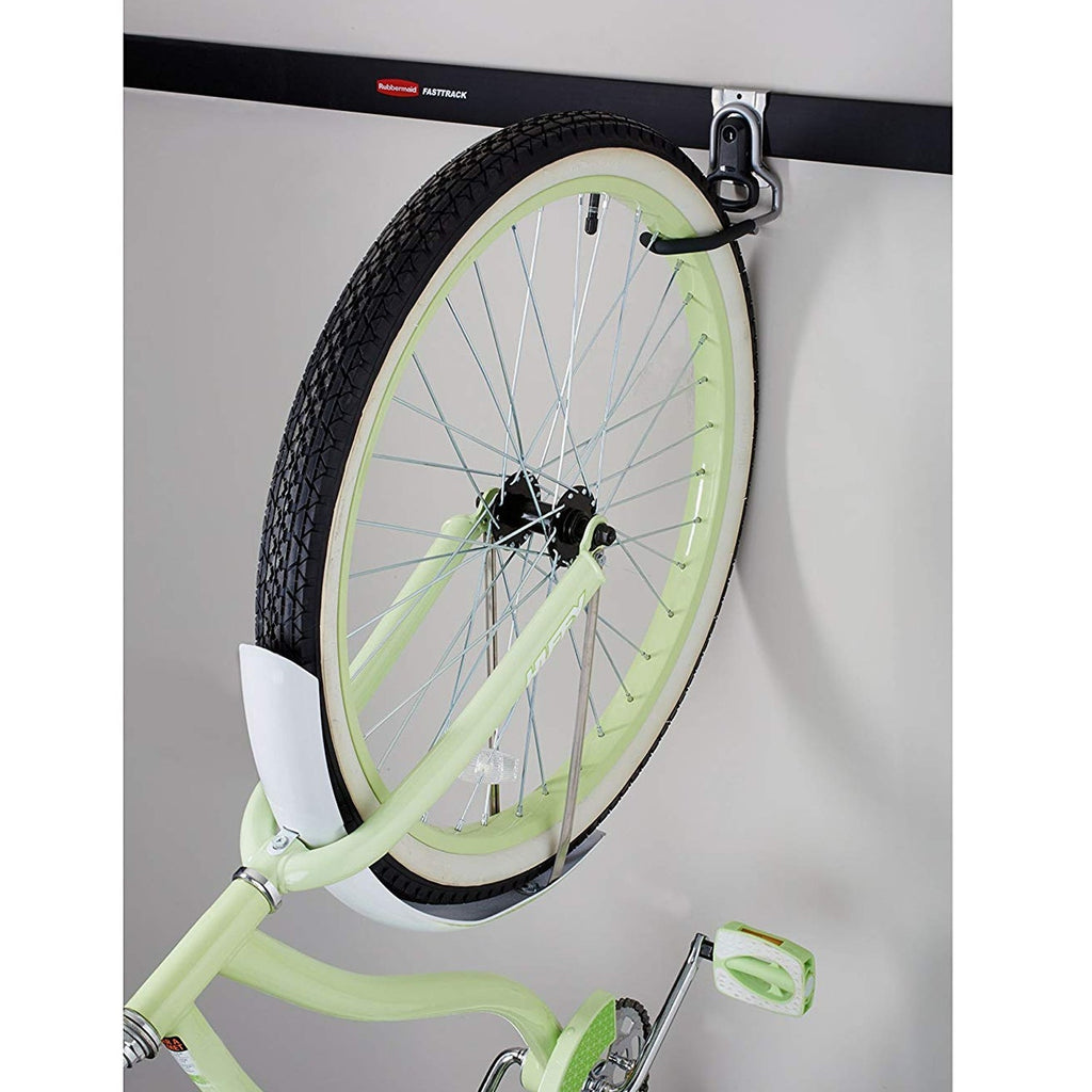 Rubbermaid FastTrack Garage Storage Vertical Hanger Wall Hook Bike Rack (4 Pack)-Home & Garden | Household Supplies | Storage & Organization-Grease Monkey Garage