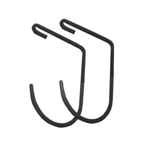 Slimline Deck Hooks (Set of 2)-Deck Hooks-Grease Monkey Garage