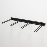 Snowbasin Ski Storage Rack | Holds 8 Pairs of Skis-Wall Mounted-Grease Monkey Garage