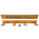 Snowbird Ski Storage Wood Rack | Holds 4 Pairs of Skis-Wall Mounted-Grease Monkey Garage
