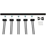 Solitude Ski Rack | Adjustable Wall Storage System | Holds 10 Pairs of Skis-Wall Mounted-Grease Monkey Garage