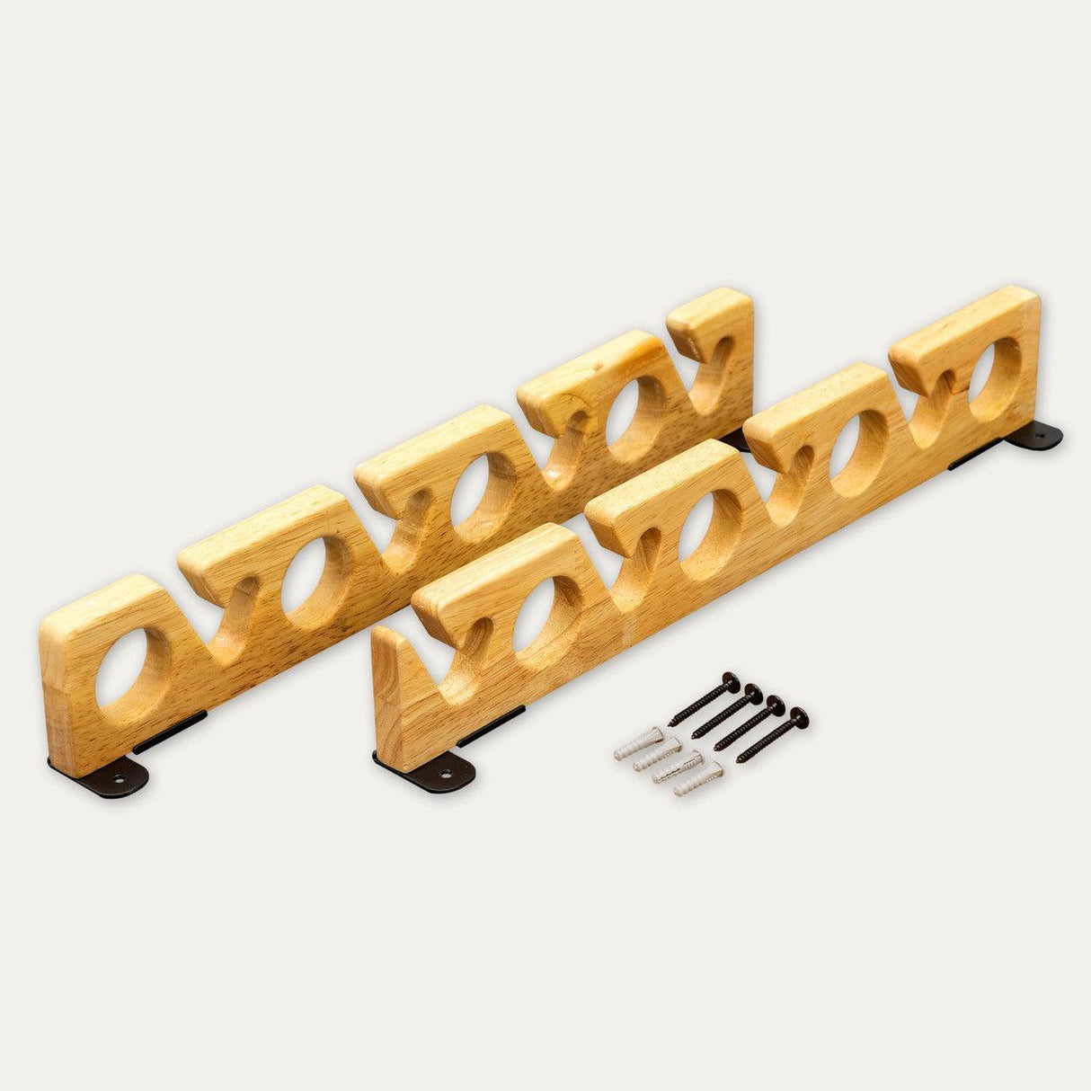 Stillwater Fishing Pole Storage Rack | Holds up to 8 Rods-Wall Mounted-Grease Monkey Garage