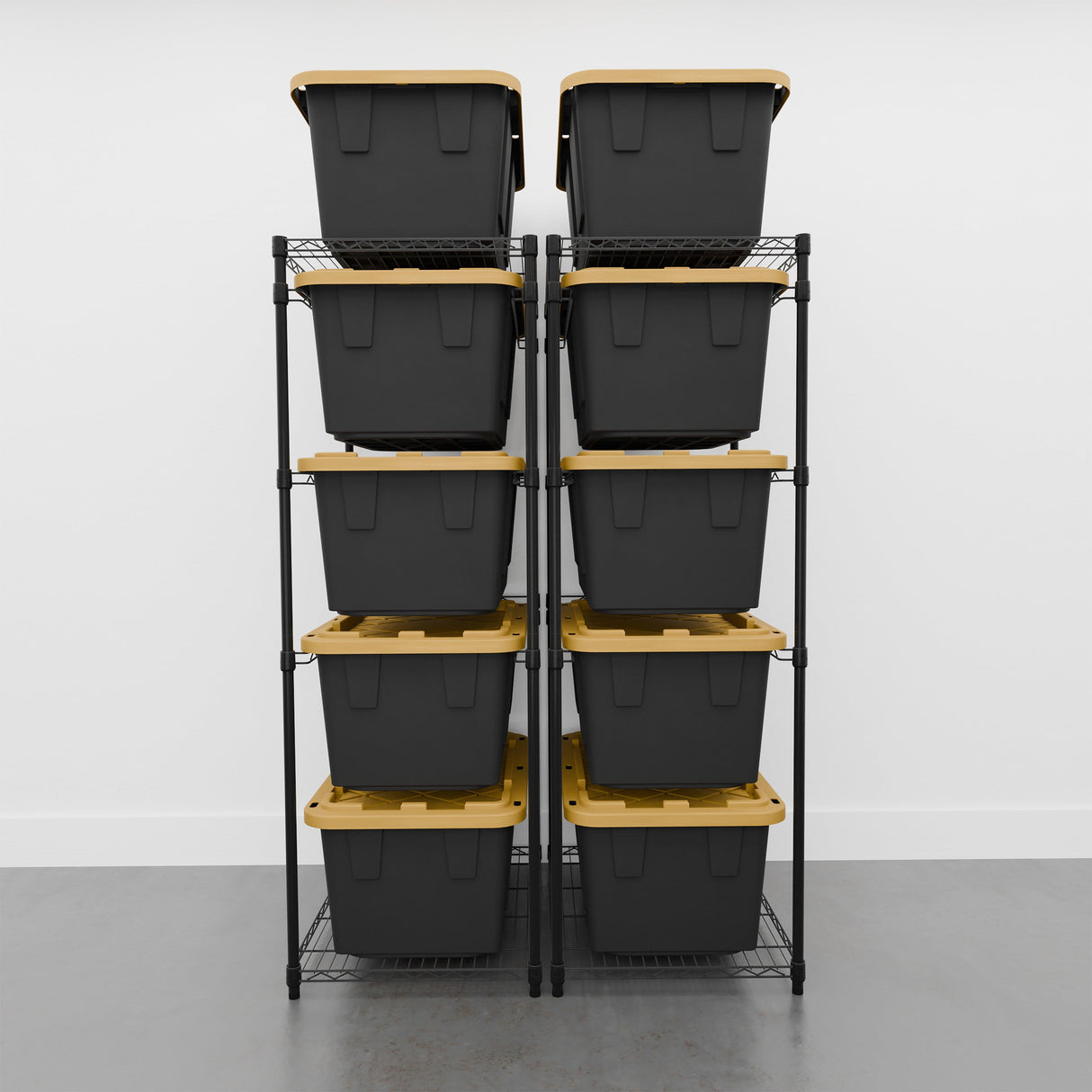 Storage Bin Rack - 2 Pack-Wire Shelving-Grease Monkey Garage