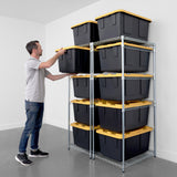 Storage Bin Rack - 2 Pack-Wire Shelving-Grease Monkey Garage