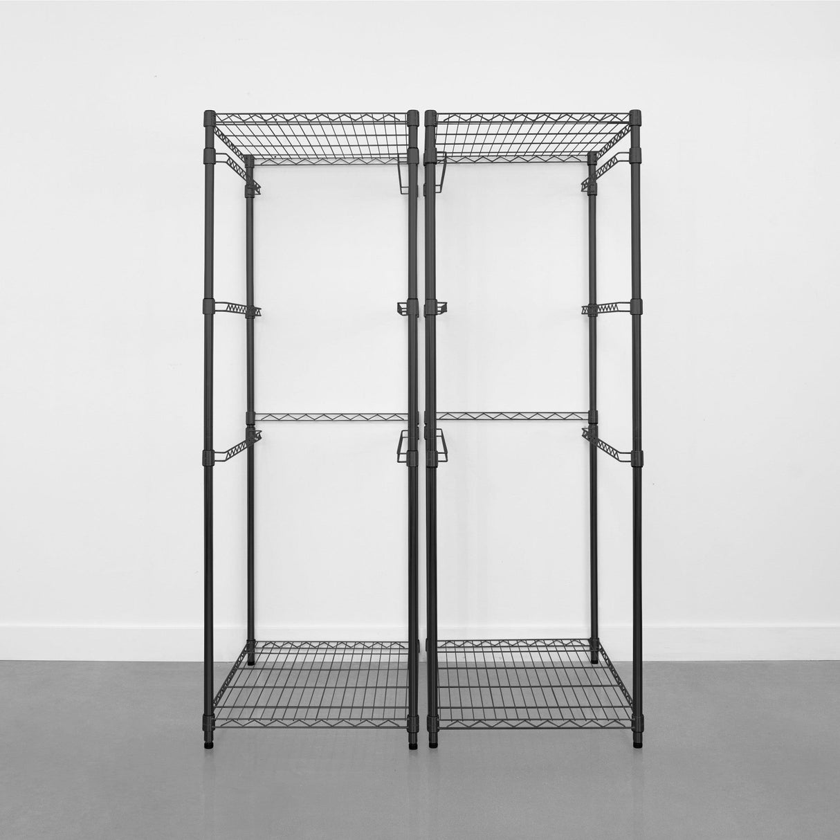 Storage Bin Rack - 2 Pack-Wire Shelving-Grease Monkey Garage