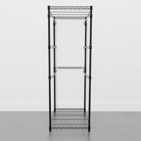 Storage Bin Rack-Wire Shelving-Grease Monkey Garage