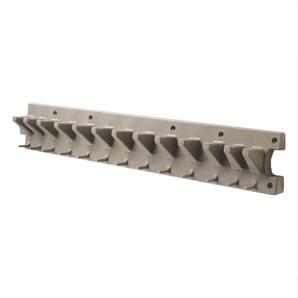 Suncast V713 2 Foot Wall Mounted Garage Garden Hand Tool Organizer, Platinum-*Hardware | Hardware Accessories | Tool Storage & Organization | Tool Boxes-Grease Monkey Garage