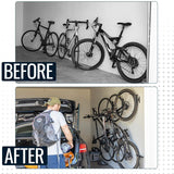 Swivel Mount Bike Storage Rack | 2 Bike Garage Wall Hooks | Deep Water-Wall Mounted-Grease Monkey Garage