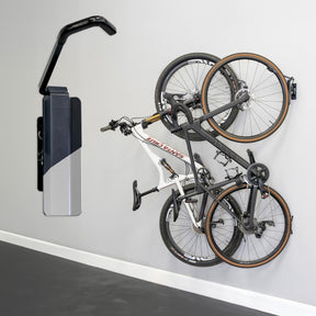 Swivel Mount Bike Storage Rack | 2 Bike Garage Wall Hooks | Deep Water-Wall Mounted-Grease Monkey Garage