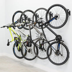 Swivel Mount Bike Storage Rack | 4 Bicycle | Garage Wall Hook-Wall Mounted-Grease Monkey Garage